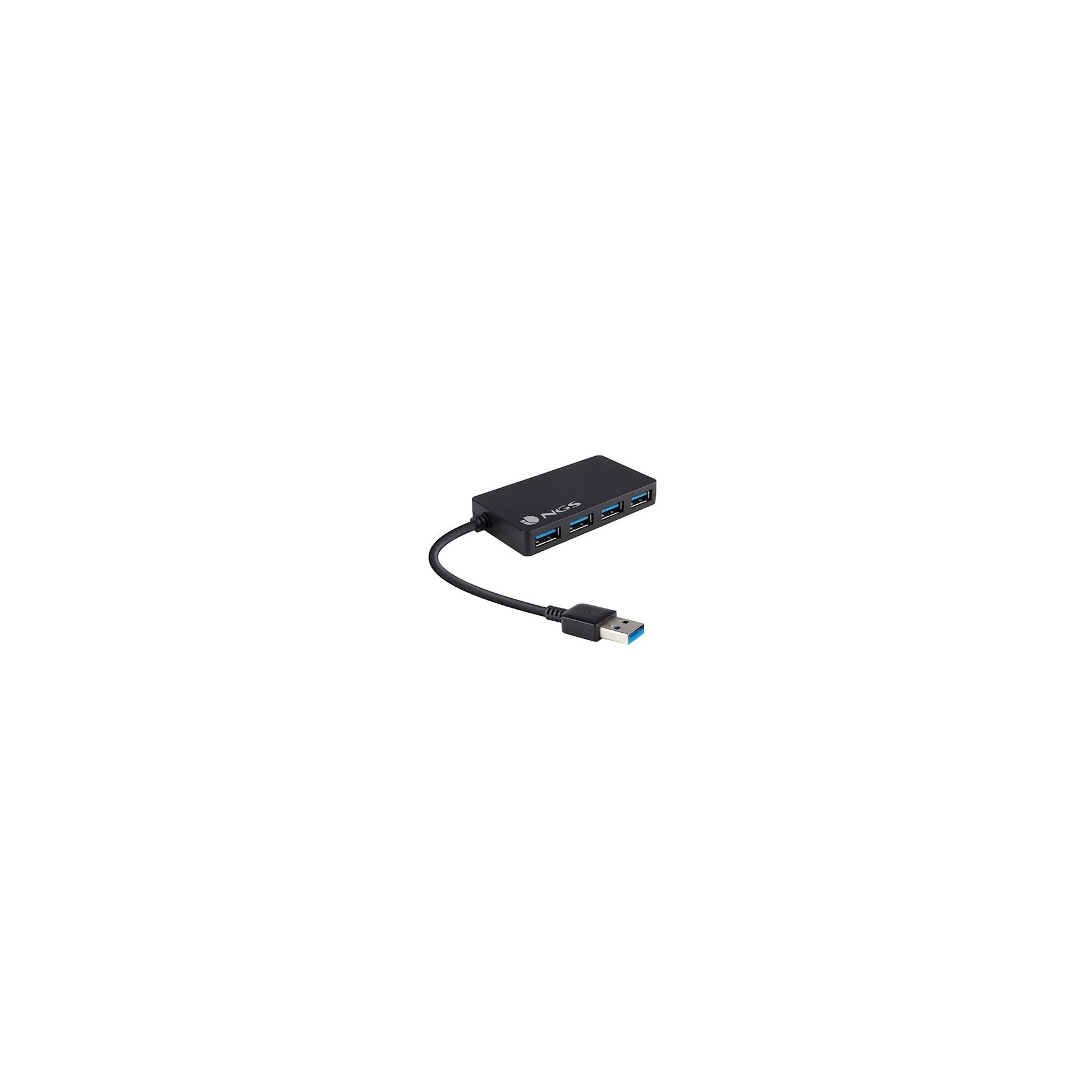 HUB 4 PUERTOS USB 3.0 NGS iHUB3.0 NEGRO