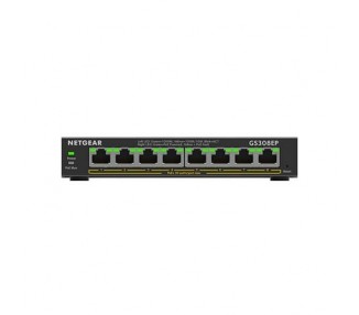 HUB SWITCH 8 PTOS NETGEAR GS308EP-100PES