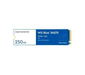 DISCO DURO M2 SSD 250GB PCIE3 WD BLUE SN570 NVME