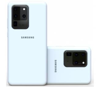 Funda Carcasa de Silicona Suave Líquida para Samsung Galaxy S20 Ultra - Diseño Original