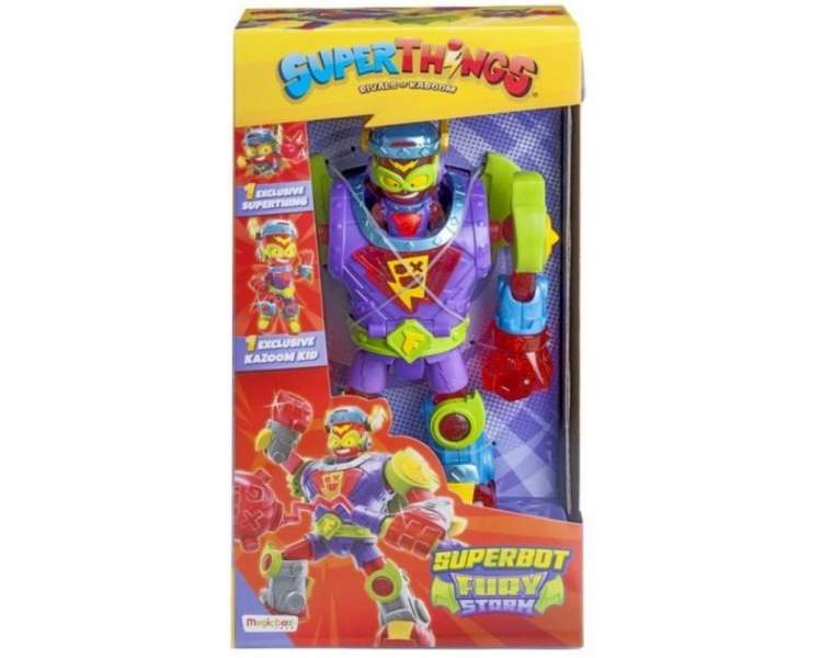 Superthings SuperBot FURY STORM Serie 9 Guardians of Kazoom Superzings