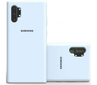 Funda Carcasa de Silicona Suave Líquida para Samsung Galaxy Note 10 Plus - Diseño Original