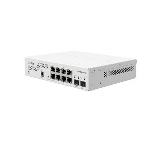 HUB SWITCH 8 PTOS MIKROTIK CLOUDSMART 610-8G-2S+IN