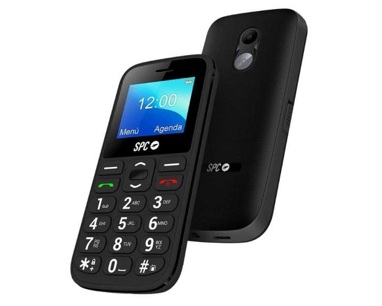 Teléfono Móvil SPC Fortune 2 4G Para Personas Mayores Negro