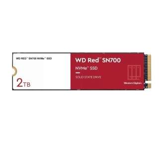 Disco ssd western digital wd red sn700 nas 2tb/ m.2 2280 pcie