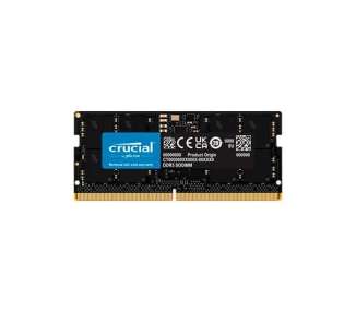 MODULO MEMORIA RAM S/O DDR5 16GB 4800MHz CRUCIAL
