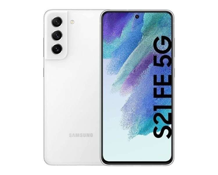 Smartphone Samsung Galaxy S21 Fe 6GB 128GB 6.4" 5G Blanco