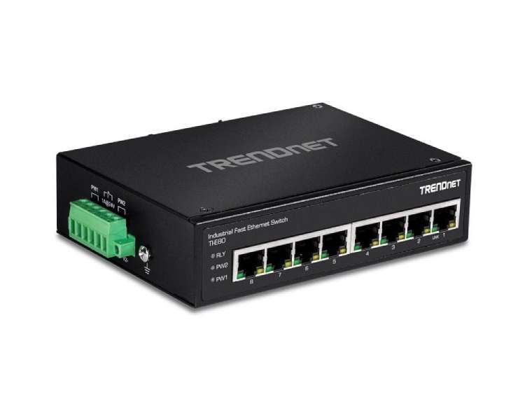 Switch trendnet ti-e80 8 puertos/ rj-45 gigabit 10/100