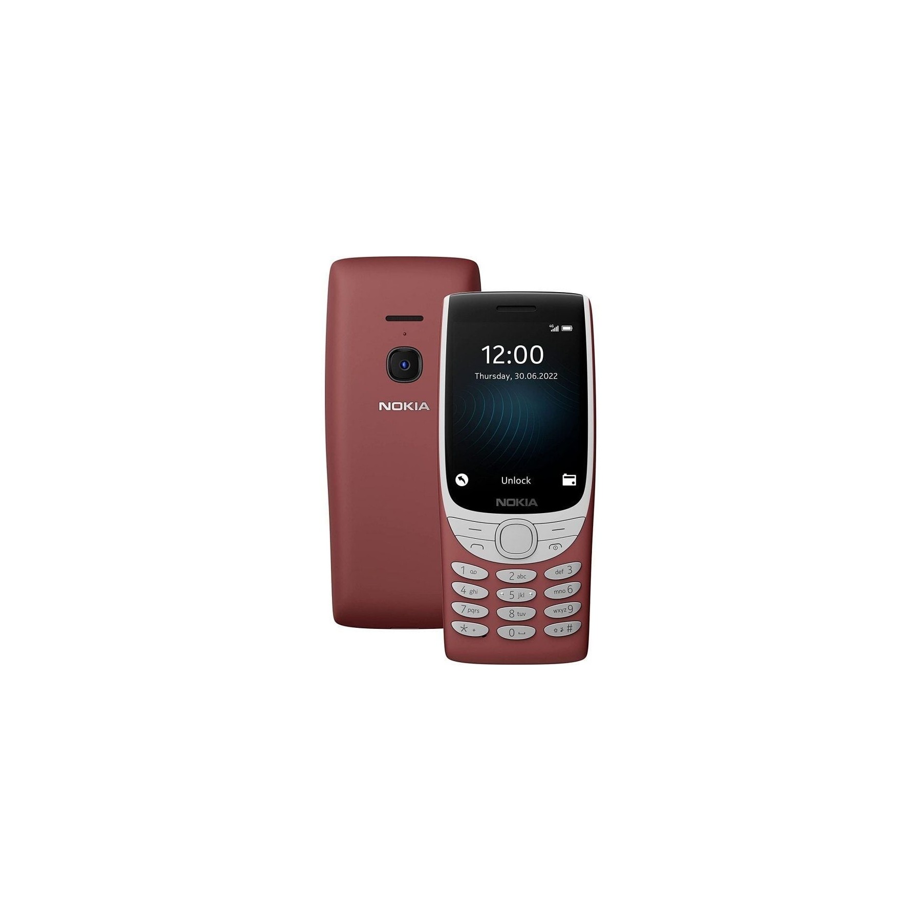 Teléfono Móvil Nokia 8210 4G Rojo