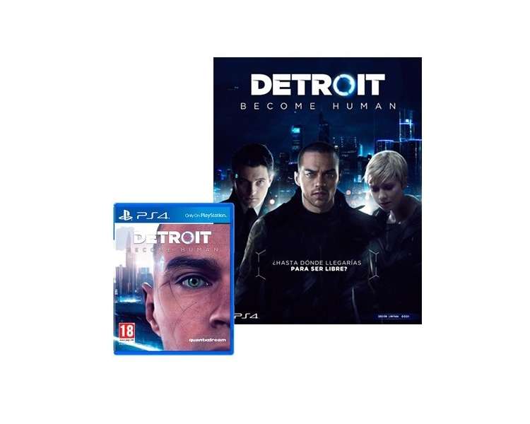 Immerse in the gripping world of DETROIT BECOME HUMAN for PS4