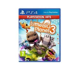 HITS LITTLE BIG PLANET 3, Juego para Consola Sony PlayStation 4 , PS4, PAL ESPAÑA