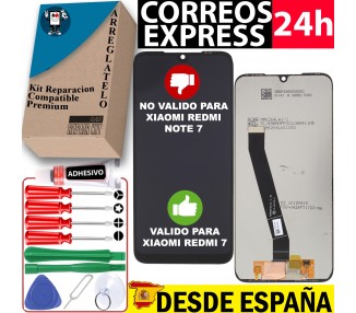Kit Reparación Pantalla para Xiaomi Redmi 7 M1810F6LGN M1810F6LH Negra