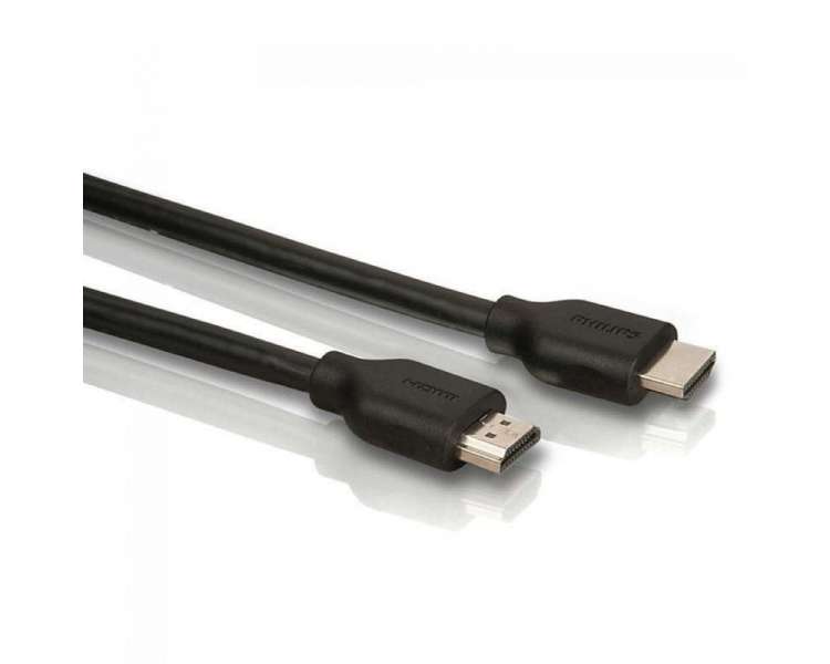 Cable hdmi 2.0 4k philips swv2433w/10/ hdmi macho - hdmi macho/ 3m/ negro