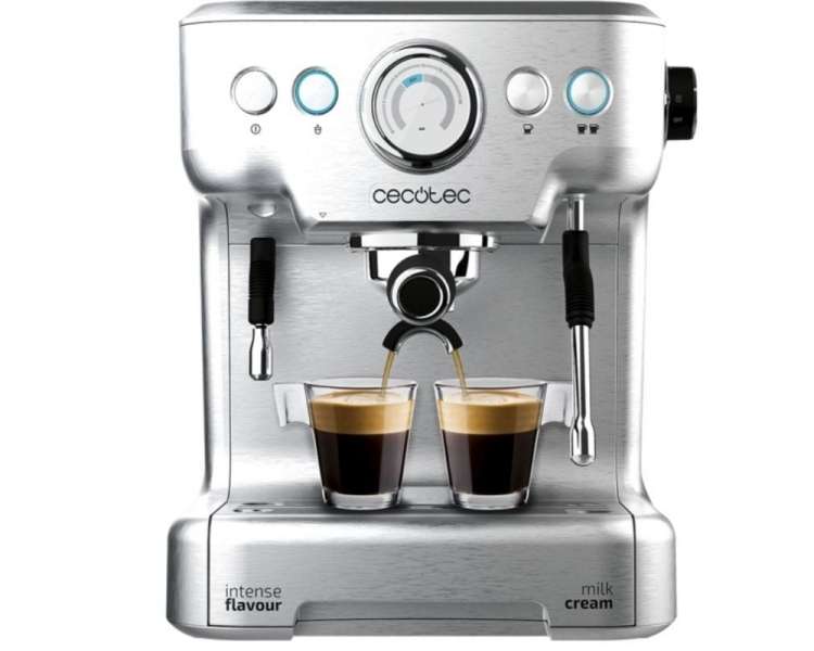 Cafetera expreso cecotec power espresso 20 barista pro/ 2900w/ 20 bares