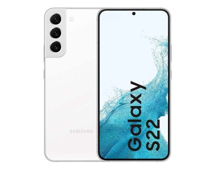 Smartphone Samsung Galaxy S22 8GB 256GB 6.1" 5G Blanco V2