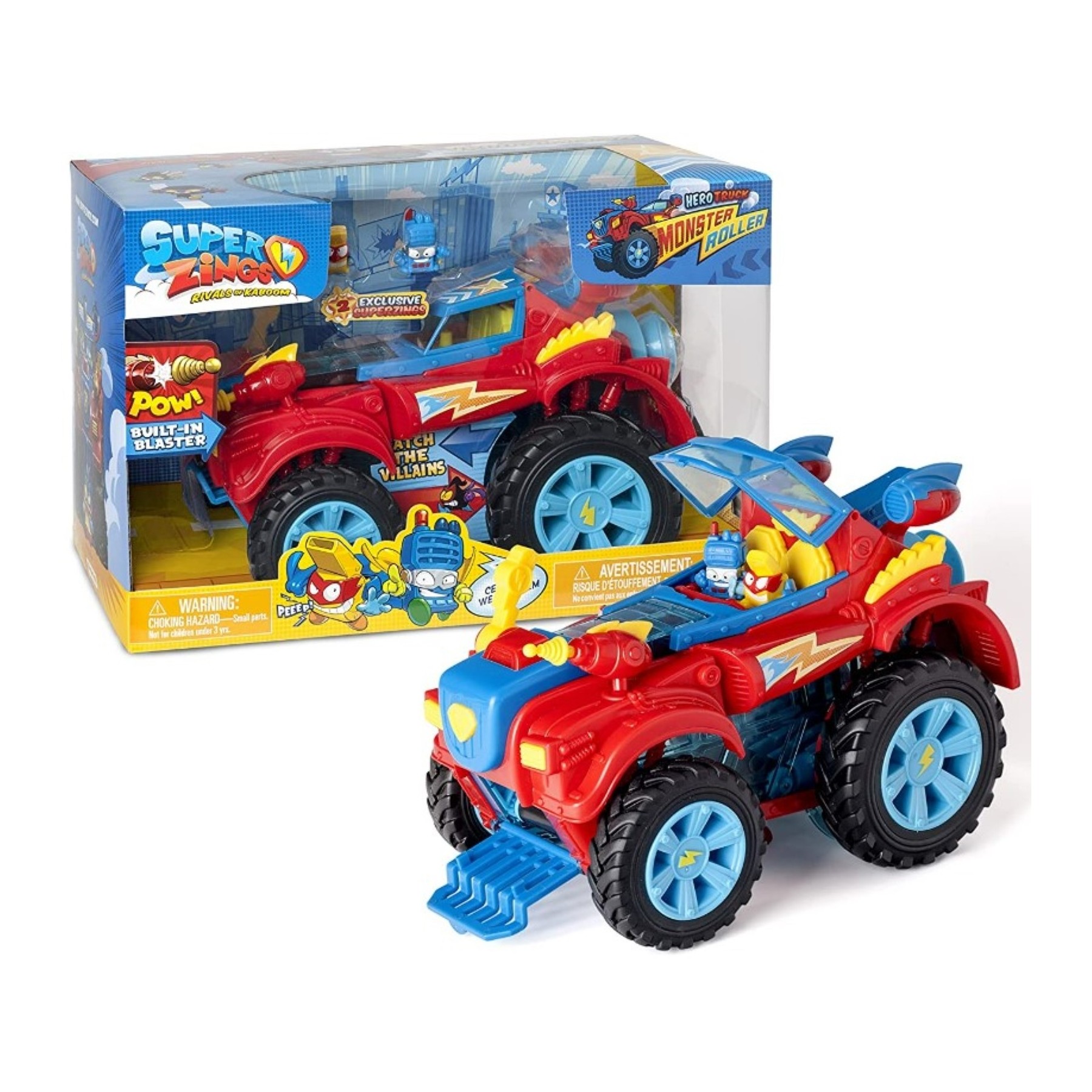SuperThings Rivals of Kaboom SuperZings Héroe Truck Monster Roller