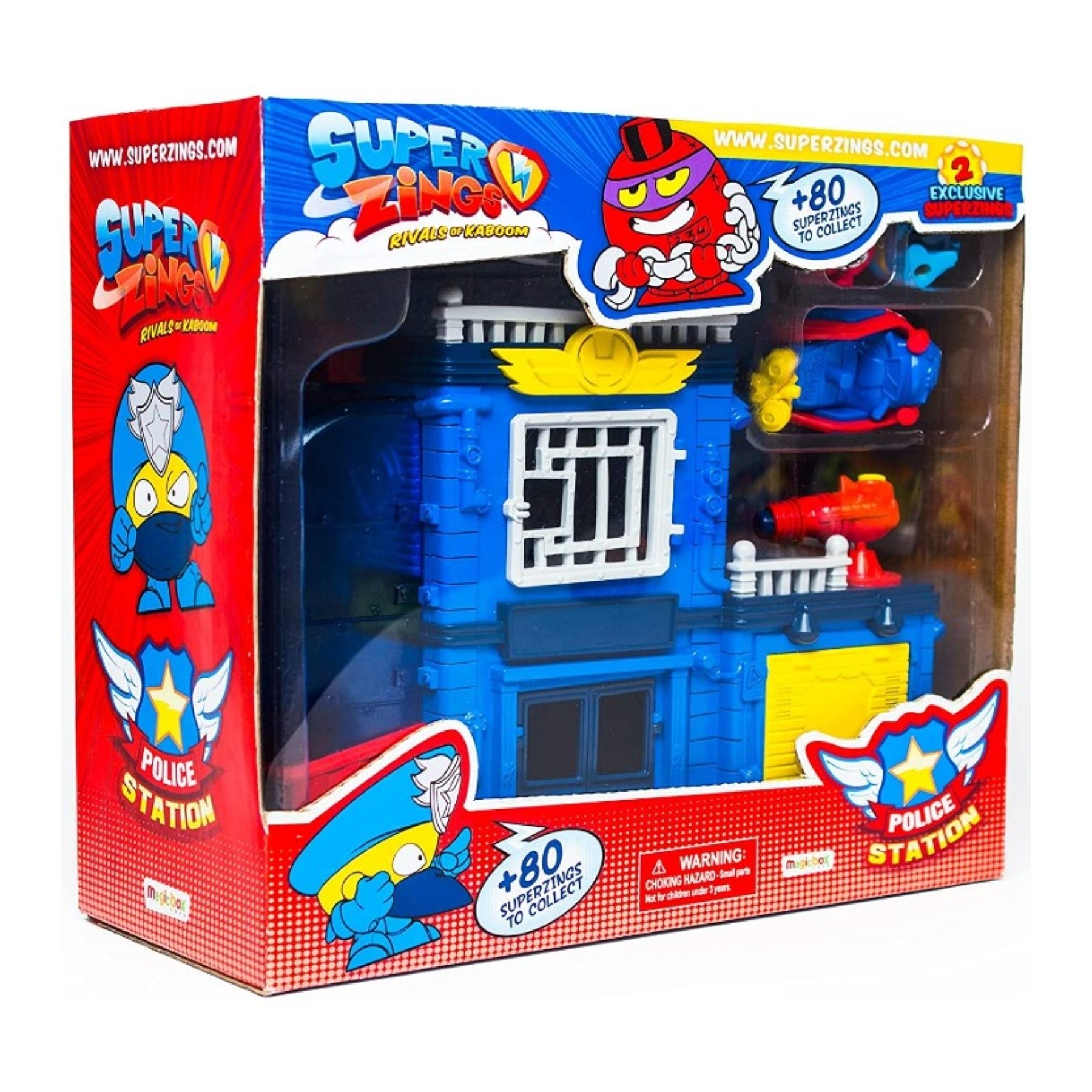 Superzings SuperThings Rivals Of Kaboom Estación de Policía Comisaria Superzings SuperThings Rivals Of Kaboom Estación de Policía Comisaria