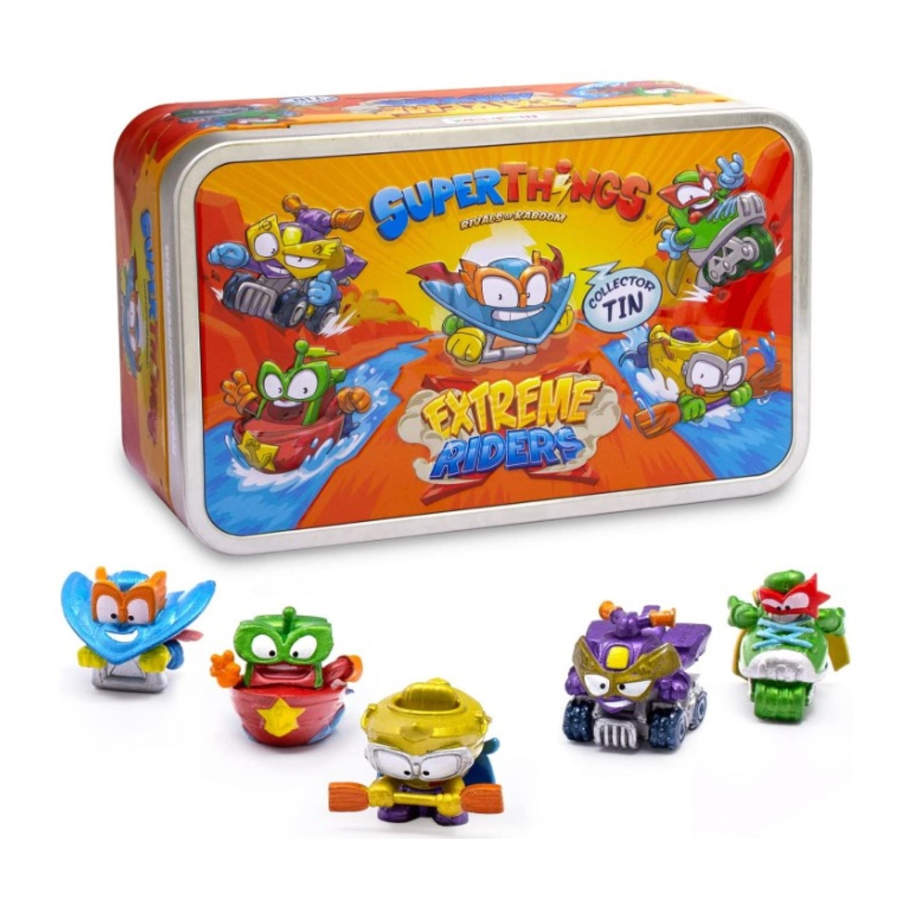 SuperThings SuperZings Rivals Of Kaboom Tin Extreme Riders