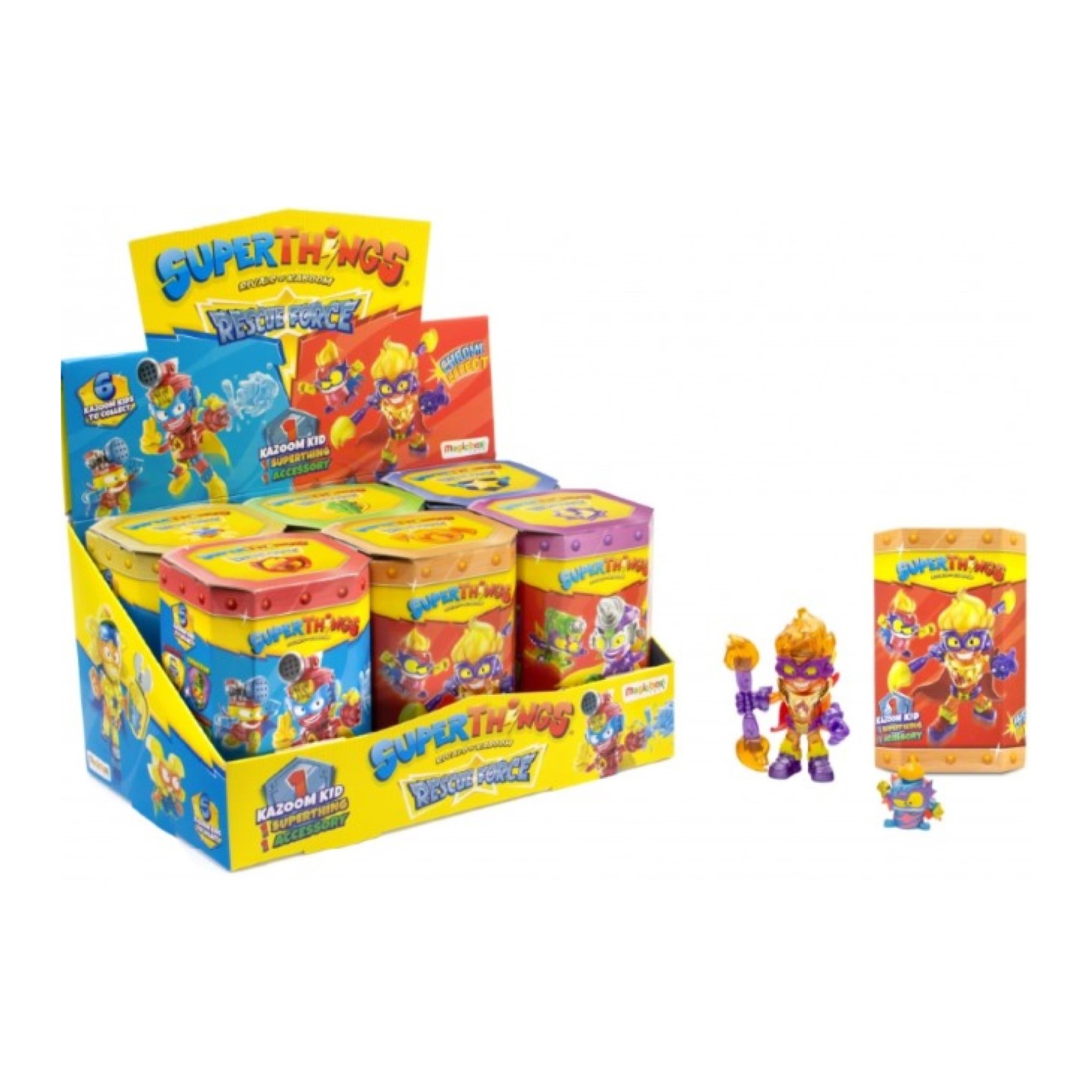 SuperThings SuperZings Rescue Force Kazoom Kids, Varios Modelos