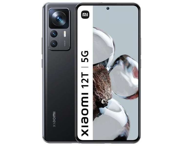 Smartphone xiaomi 12t 8gb/ 128gb/ 6.67'/ 5g/ negro