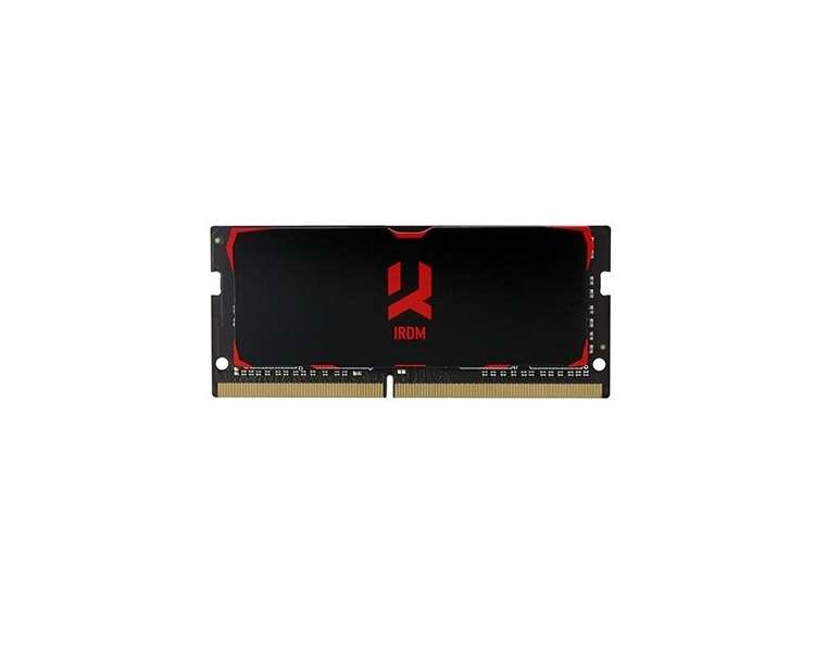 MÓDULO MEMORIA RAM S/O DDR4 8GB 3200MHz GOODRAM IRDM NEGRO