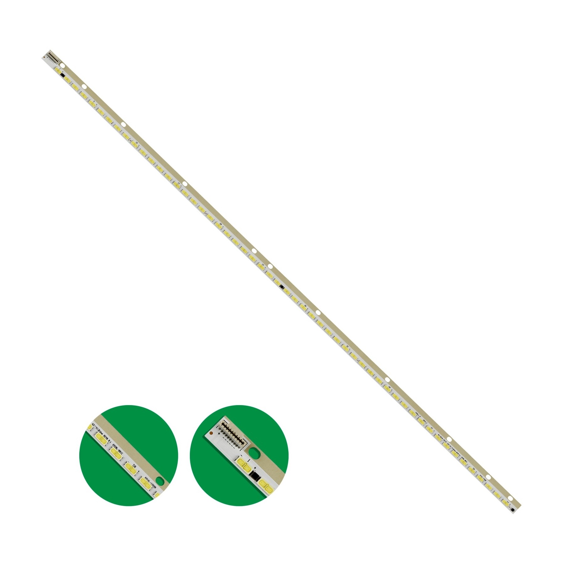 KIT TIRAS DE LED PARA TV LG 42" 42LA644V 42LA640S LC420EUN-SFF1 6922L-0051A 6922L-0103A 6922L-0062A 54 LEDS