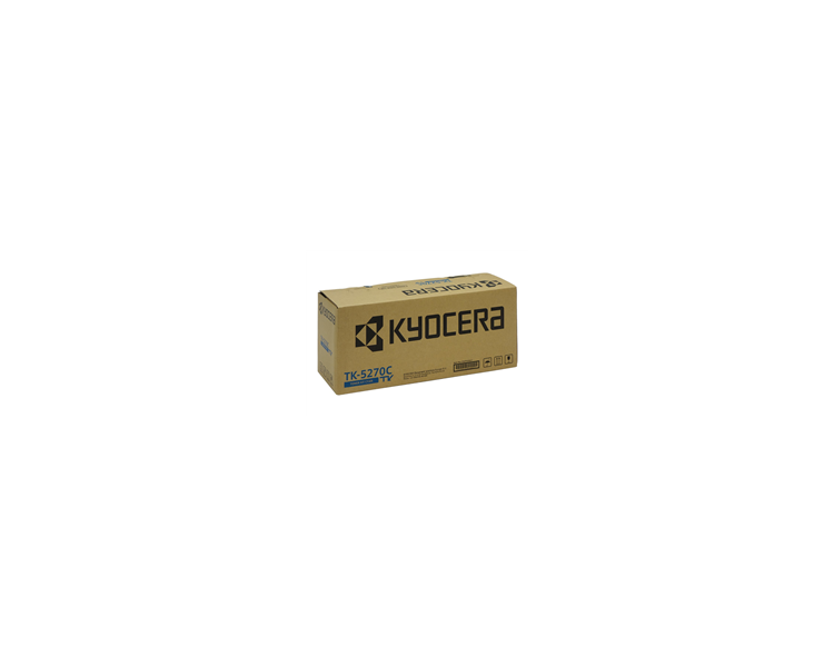 Kyocera Tk5270 Cyan Cartucho De Toner Original 1T02Tvcnl0/Tk-5270C