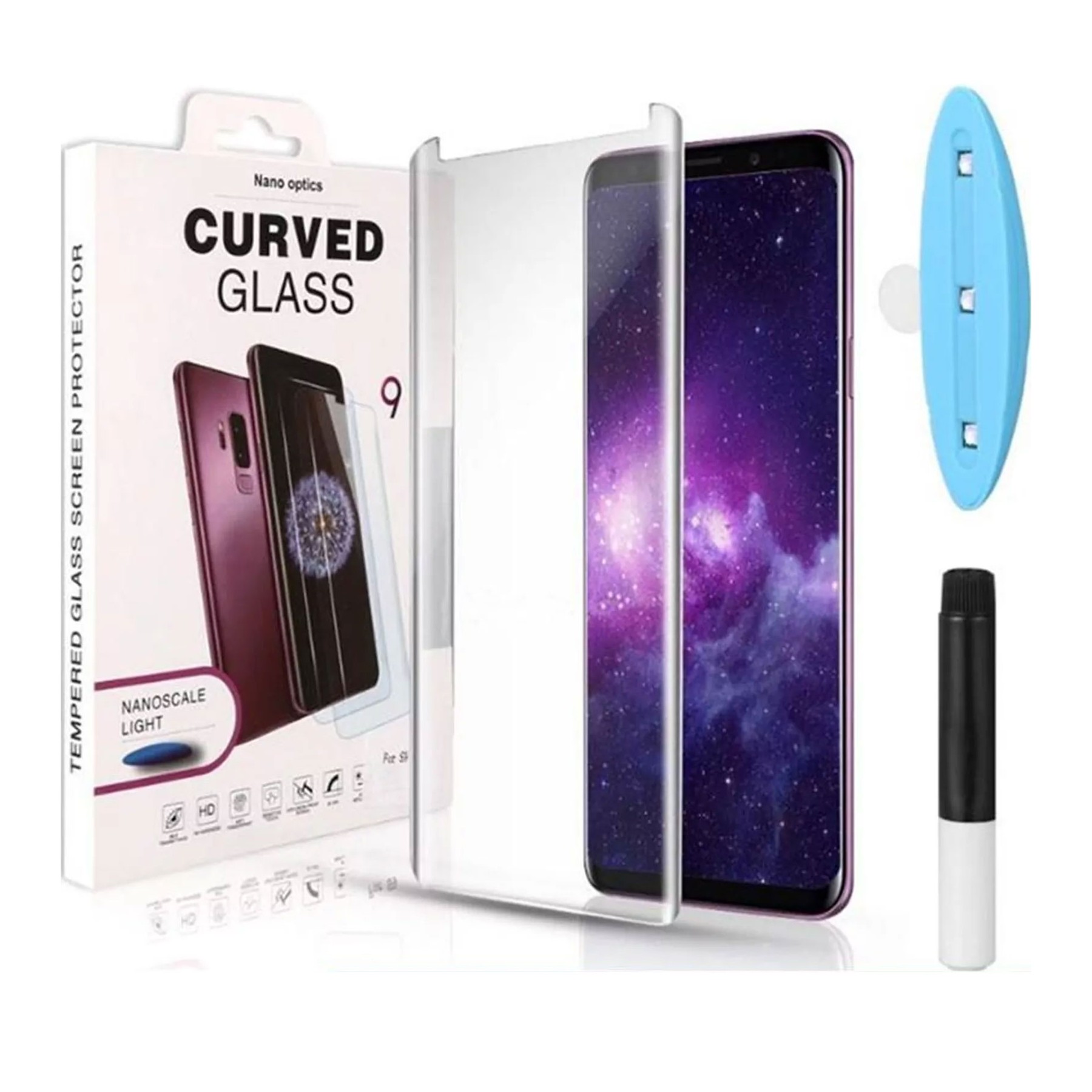 Protector Pantalla Cristal Templado Nano Uv Para Samsung Galaxy S10 Plus