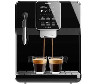 Cafetera expreso cecotec power matic-ccino 6000 serie nera s/ 1350w/ 19 bares