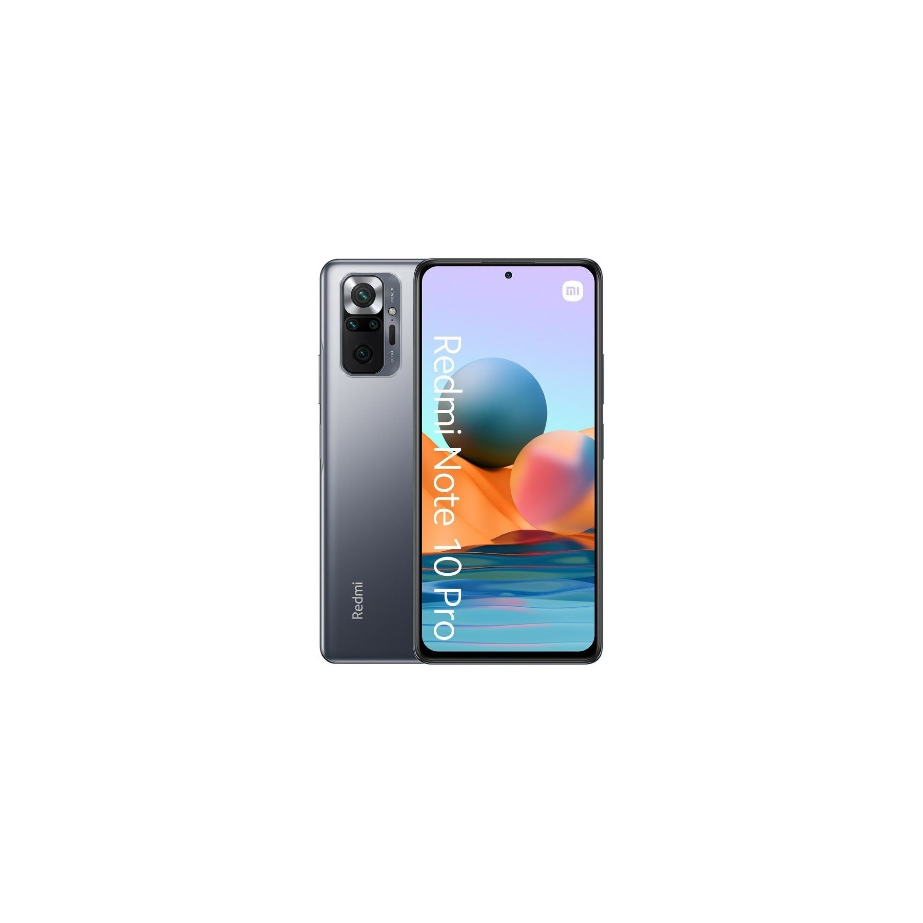 Smartphone xiaomi redmi note 10 pro 8gb/ 256gb/ 6.67'/ gris ónix
