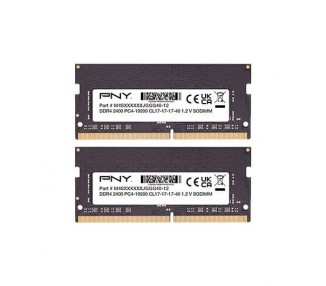 MODULO MEMORIA RAM DDR4 16GB 2X8GB 2400MHz  PNY