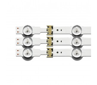 Kit Tiras LED para TV 48" Samsung UE48JU6060 UE48JU6400K V5DU-480DCA-R1 V5DU-480DCB-R1 BN96-34793A