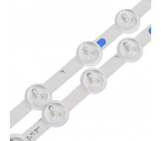 Kit Tiras LED para TV Philips 40PFL3008H VES400UNDS-03/12 40PFL3008K/12 VES400UNDS-01 40PFL3018K/12 LT-40TW51 40L3453DB 42HXT12U