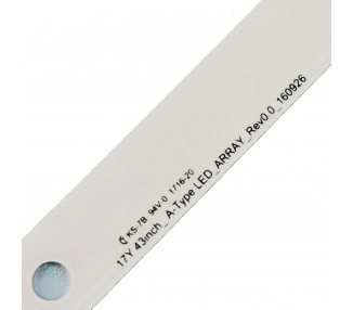 KIT TIRAS LED PARA TV LG LG 43UK6400PLF PLA PLB 43UK6310PSE