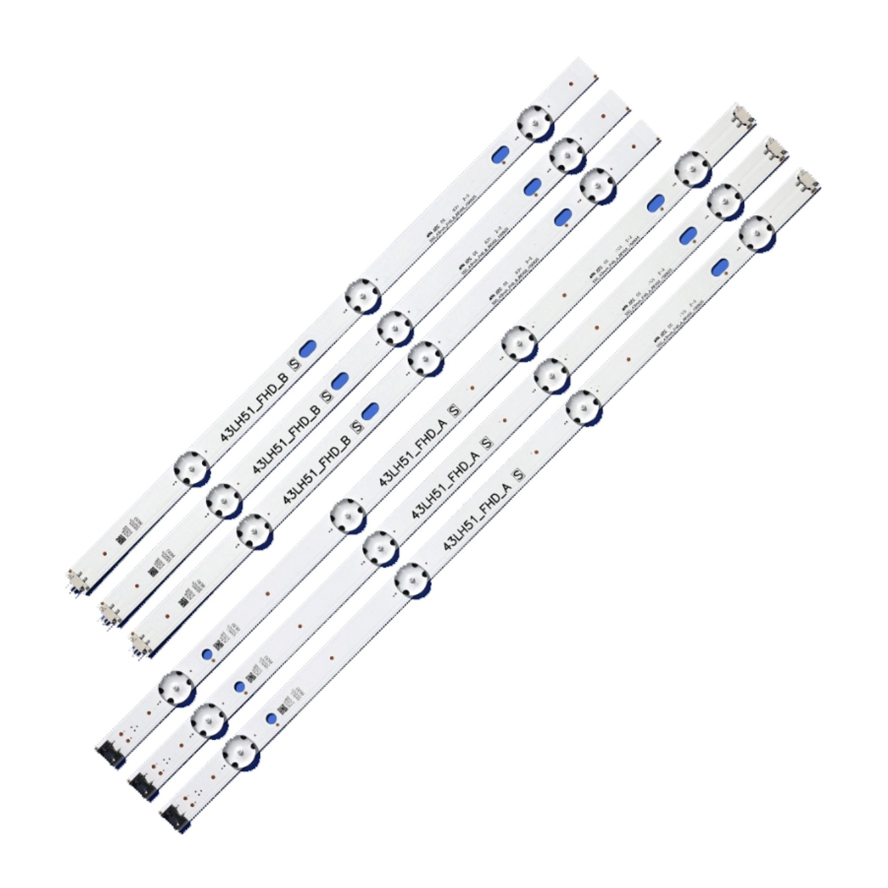 KIT TIRAS LED PARA TV LG 43LF510V 43LF5100 43LH590 43LH510V 43LH520V 43LH51_FHD_A/B 43LH570V 43LH590V 43LJ515V