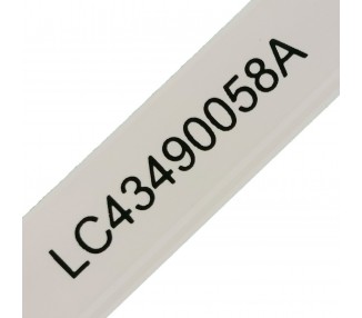 Kit Tiras LED para LG 43" 43LK5100 43UJ639V 43UJ631V 43LJ5500 43UJ6300 43UJ634V 43LJ624V 43LJ541V 43LJ5150 43LJ614V LC43490064A