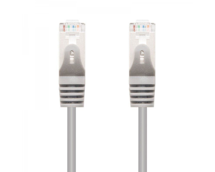 Cable de red rj45 ftp nanocable 10.20.0810 cat.6/ 10m/ gris