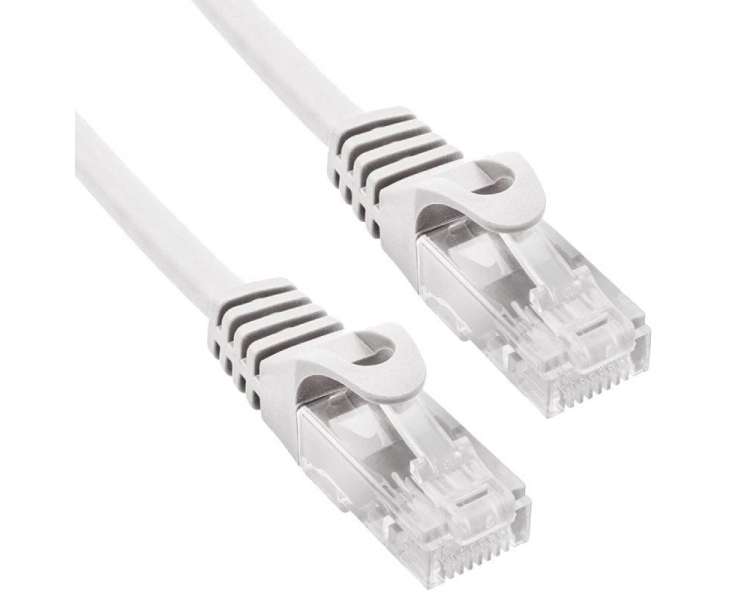 Cable de red rj45 utp phasak phk 1551 cat.6/ 1.5m/ gris