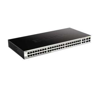 Switch d-link dgs-1210-52 smart+ 52 puertos/ rj-45 10/100/1000/ sfp