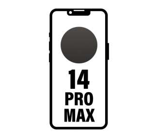 Smartphone apple iphone 14 pro max 128gb/ 6.7'/ 5g/ negro espacial