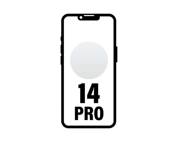Smartphone apple iphone 14 pro 256gb/ 6.1'/ 5g/ plata
