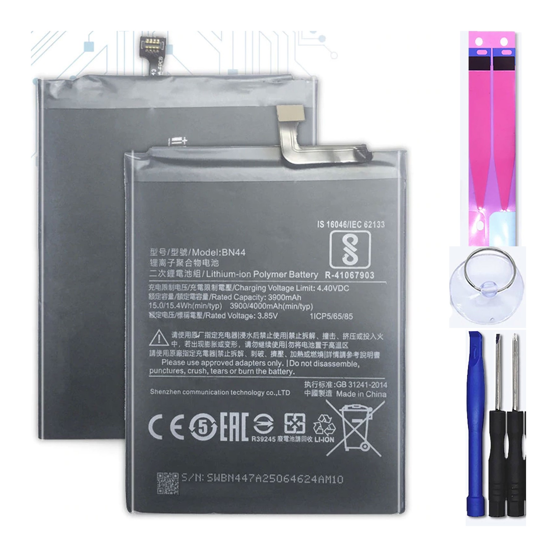 Batería Para Xiaomi Redmi 5 Plus, MPN Original: Bn44