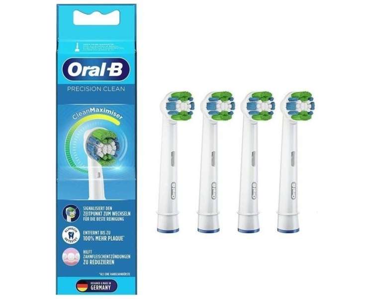 Cabezal de recambio braun oral-b precision clean/ pack 4 uds