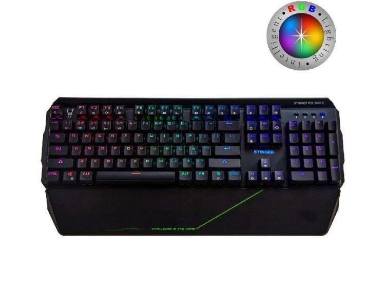 Teclado gaming mecánico woxter stinger rx 2000 k