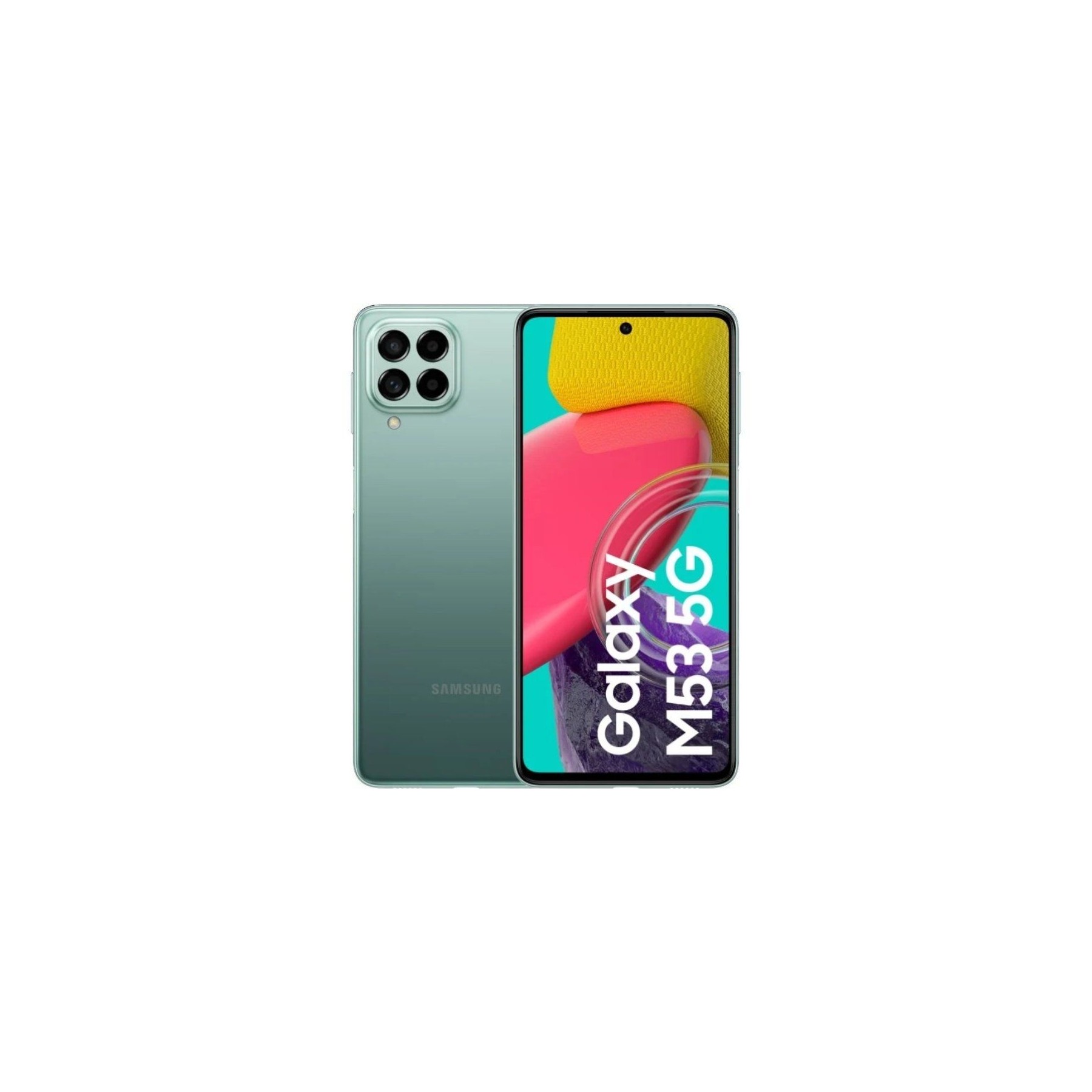 Smartphone samsung galaxy m53 8gb/ 128gb/ 6.7'/ 5g/ verde