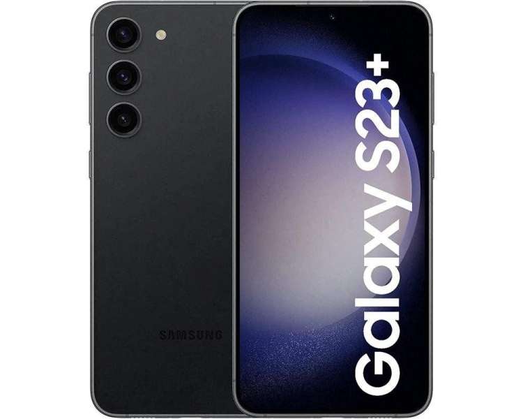 Smartphone samsung galaxy s23 plus 8gb/ 256gb/ 6.6'/ 5g/ negro fantasma