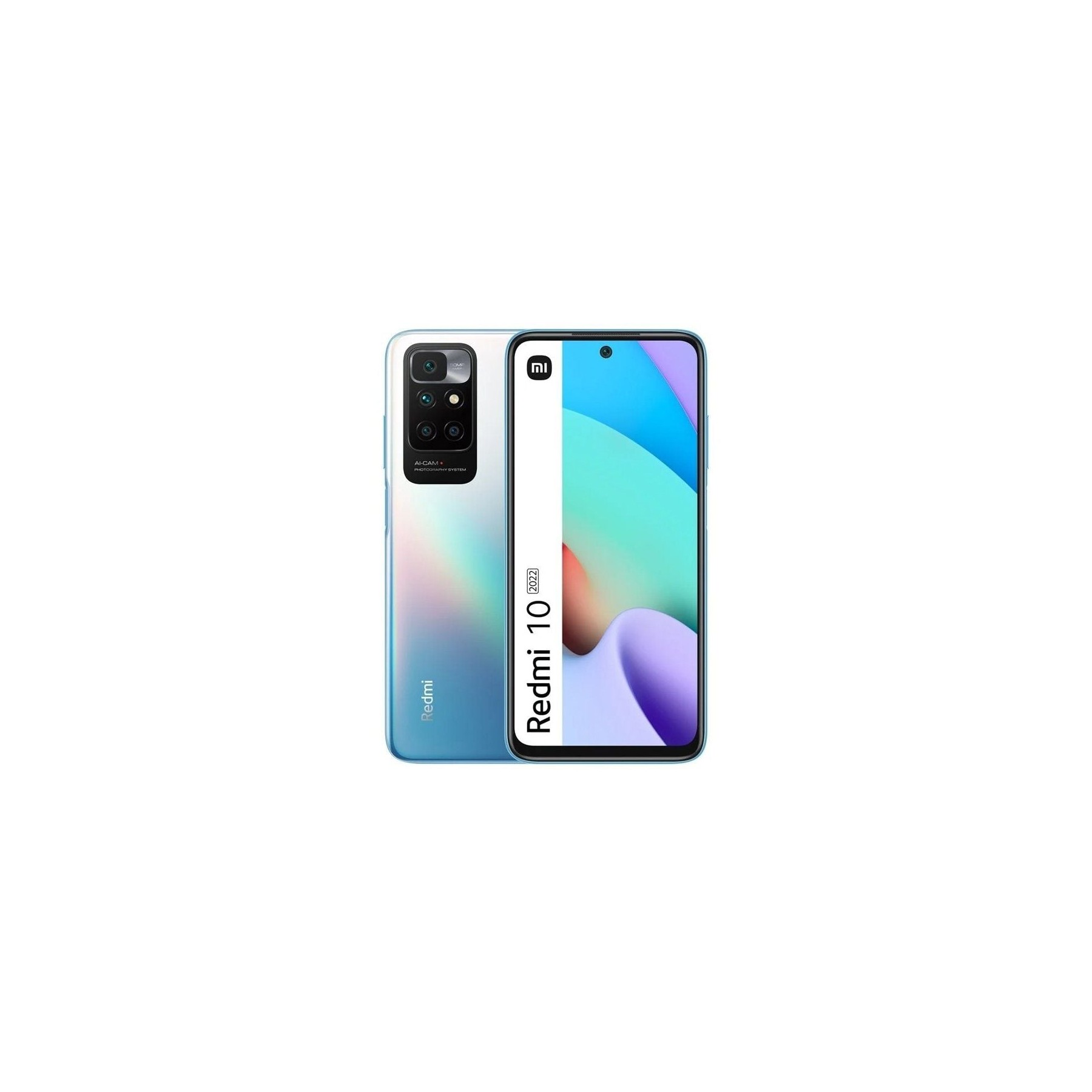 Smartphone xiaomi redmi 10 2022 nfc 4gb/ 64gb/ 6.5'/ azul marítimo