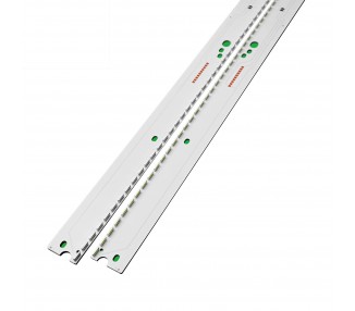 Kit Tiras LED para TV Samsung UE55LS003A UE55MU6500U UE55MU6400U UE55KU6500U UE55KU6400U UE55KU6400S UA55LS003AK UA55MU6400W