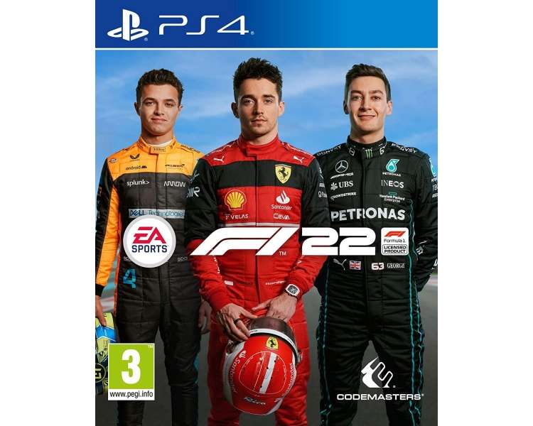 F1 2022, Juego para Consola Sony PlayStation 4 , PS4, PAL ESPAÑA