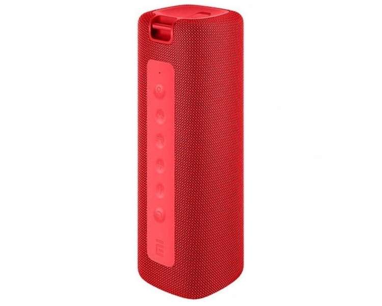 Altavoz con bluetooth xiaomi mi portable bluetooth speaker/ 16w/ 2.0/ rojo